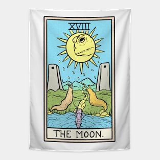 The Moon Toad Tarot Tapestry