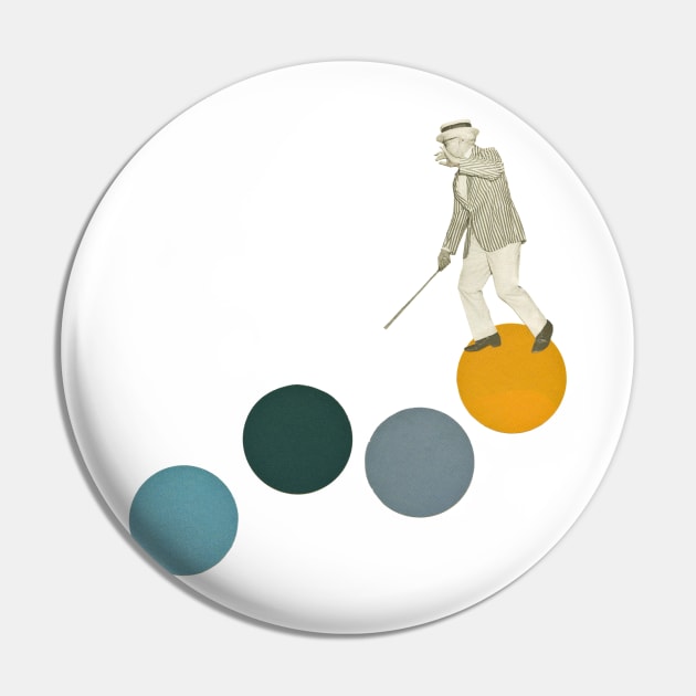 Tap Dancing Pin by Cassia