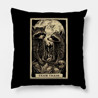 Team Trash Tarot Pillow