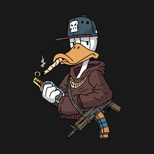 gangsta duck by JJadx