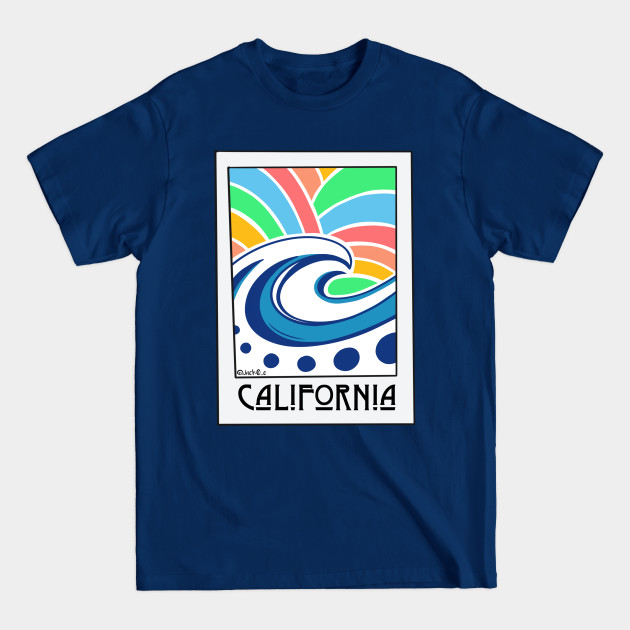 Discover California waves - California - T-Shirt