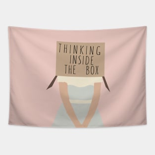 Thinking inside the box Tapestry