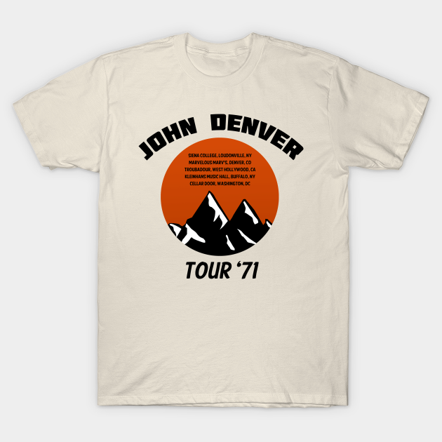 John Denver Tour '71 - John Denver - T-Shirt