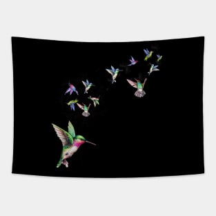 Hummingbird Dandelion Tapestry