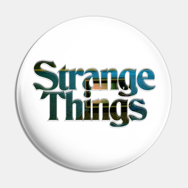 Strange Things Pin by afternoontees