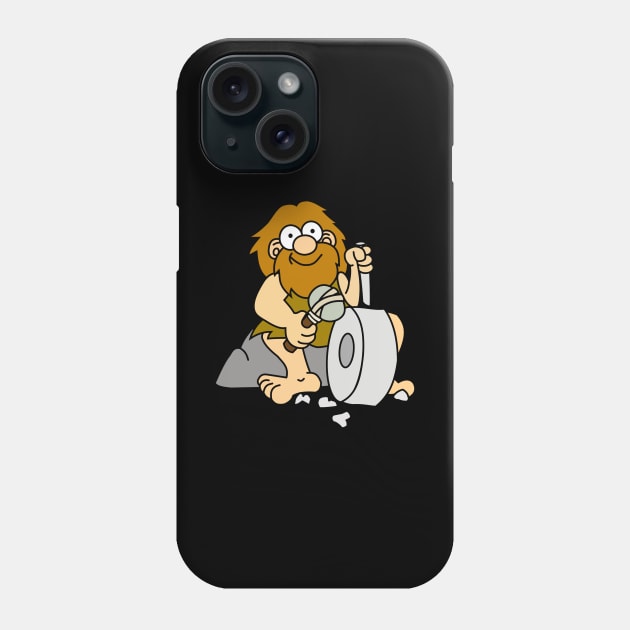 Caveman Phone Case by JWTimney