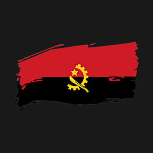 Angola painted flag T-Shirt