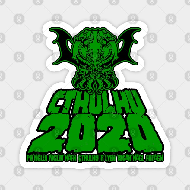 Cthulhu 2020 Magnet by GodsBurden