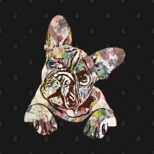 French bulldog, Frenchie 18 by Collagedream