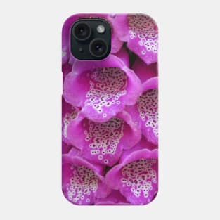 Common Foxglove (Digitalis purpurea) Phone Case