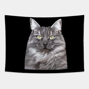 Cute cat and kittens Tapestry