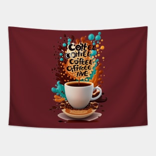 coffee time Tapestry