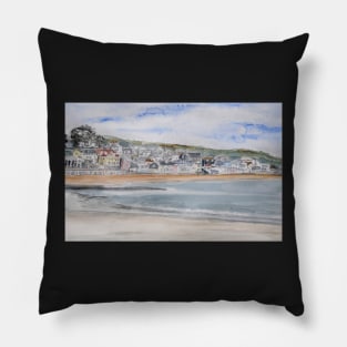 Lyme Regis Seafront, Dorset UK Pillow