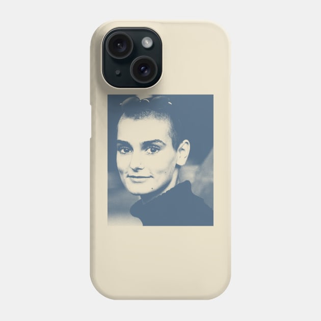 Sinead O'Connor Blue Vintage Phone Case by Campfire Classic