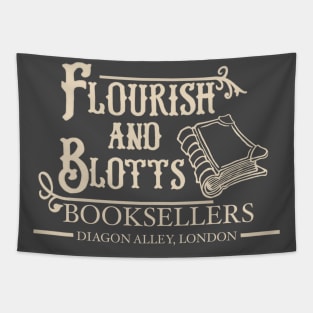 Flourish and Blotts Tapestry