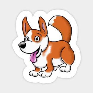 Happy Corgi Boi Magnet