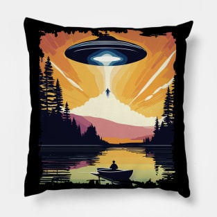 Alien Abduction 2 Pillow