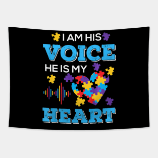 Autism Awareness T Shirt Gifts Autism Mom Shirt For Woman Tapestry