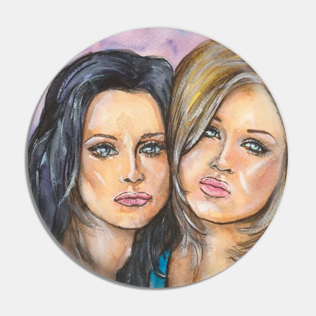 Jennifer Aniston and Courteney Cox Pin by Svetlana Pelin