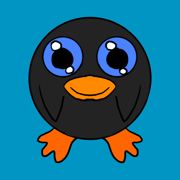 Cute Cartoon Penguin by Eric03091978