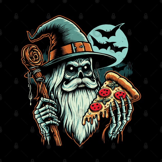 Pizza Wizard // Horror Design by Trendsdk