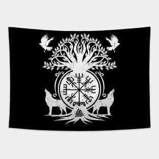 Vegvisir - Viking Compass Ornament Tapestry