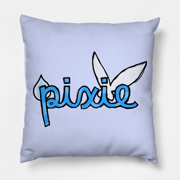 Water Pixie Pillow by TreyLemons