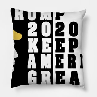 Trump 2020 Keep America Great Pillow