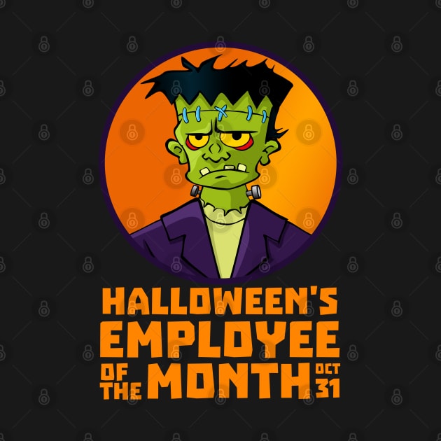 Haloween Employee of the Month | Frankenstein by Ashley-Bee