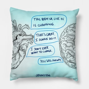 Heart and Mind Pillow