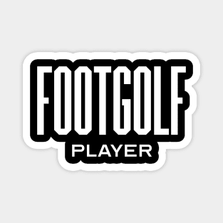 Footgolf Player Magnet