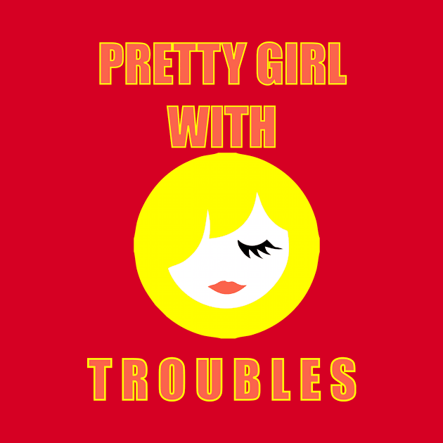 PRETTY GIRL WITH TROUBLES by damieloww