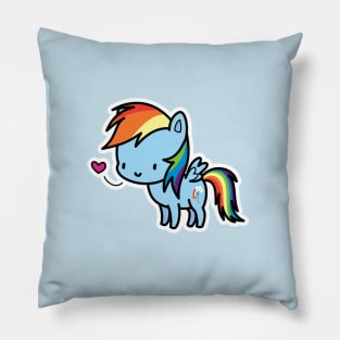 Rainbow Dash chibi Pillow