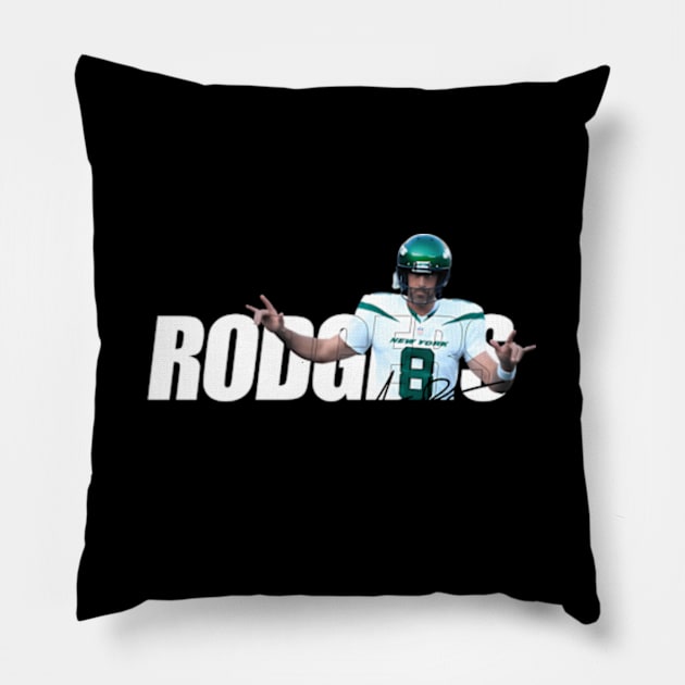 Rodgers Jets Pillow by lam-san-dan