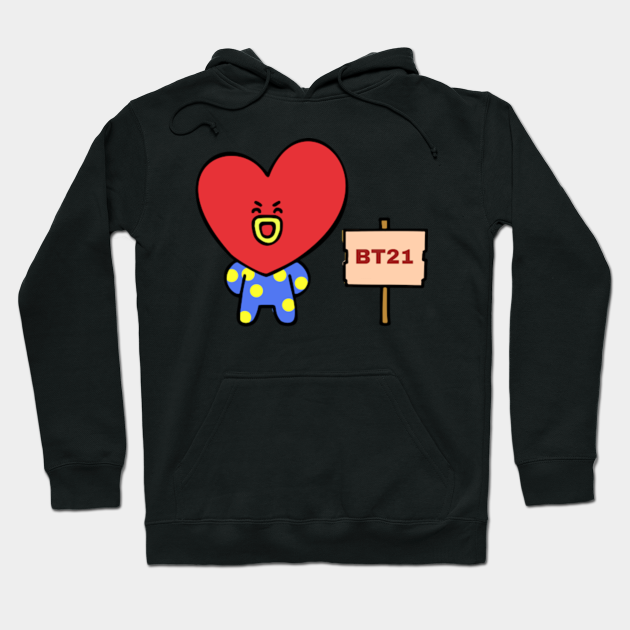 bt21 hoodie tata