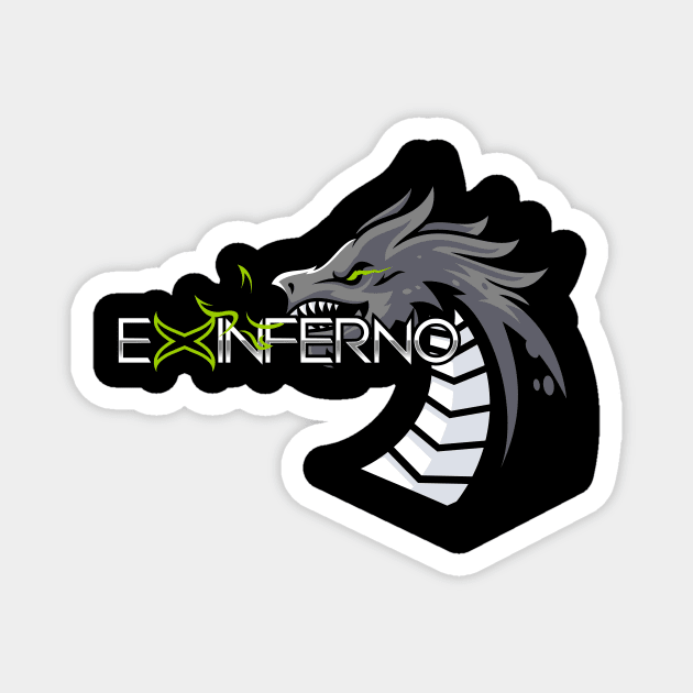 Ex Inferno Dragon X Magnet by Ex Inferno