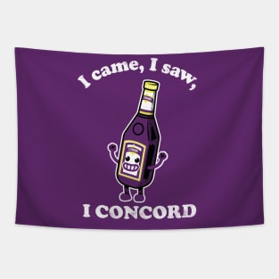 I Came, I Saw, I Concord Tapestry