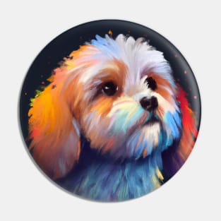 Cute Cavoodle Drawing Pin