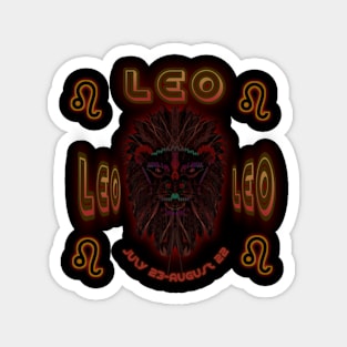 Leo 8a Black Magnet