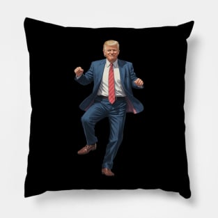 Dancing Trump Pillow