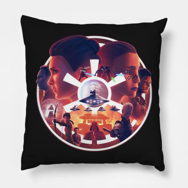 Tales of The Empire Pillow by BrunoMaxey