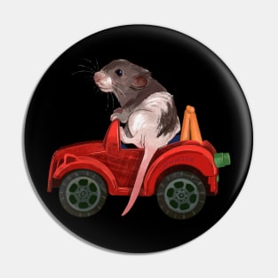 Rat Truck Pin