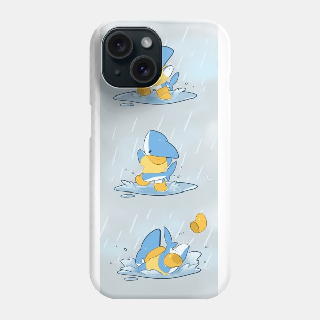 shark rain Phone Case by cristianvan