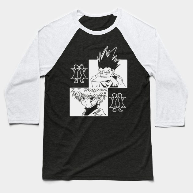 Hunter X Hunter Gon And Killua Anime Manga Hunter X Hunter Baseball T Shirt Teepublic