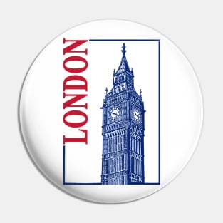 London-Big Ben Pin