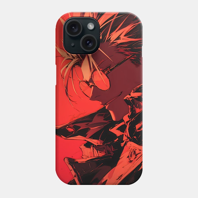 Legendary Gunslinger: Space Western Anime-Manga Adventure Phone Case by insaneLEDP