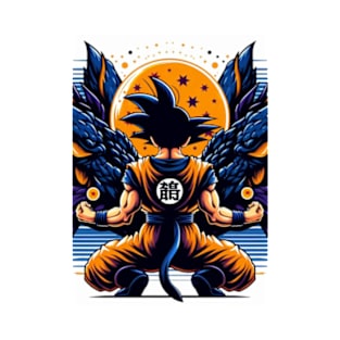 Goku dragon ball art T-Shirt