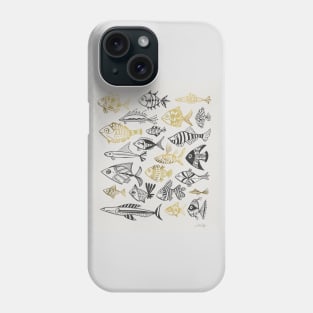 fish inkings black Phone Case