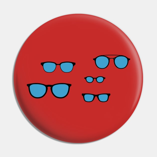 Geek Glasses Pin by ontherails