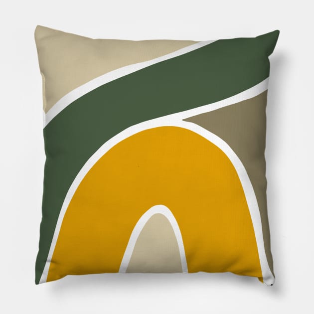 camouflage Pillow by NJORDUR